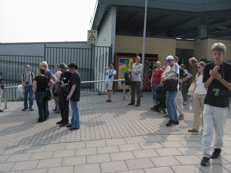 The rest of our EBT team, still heading towards Atomium